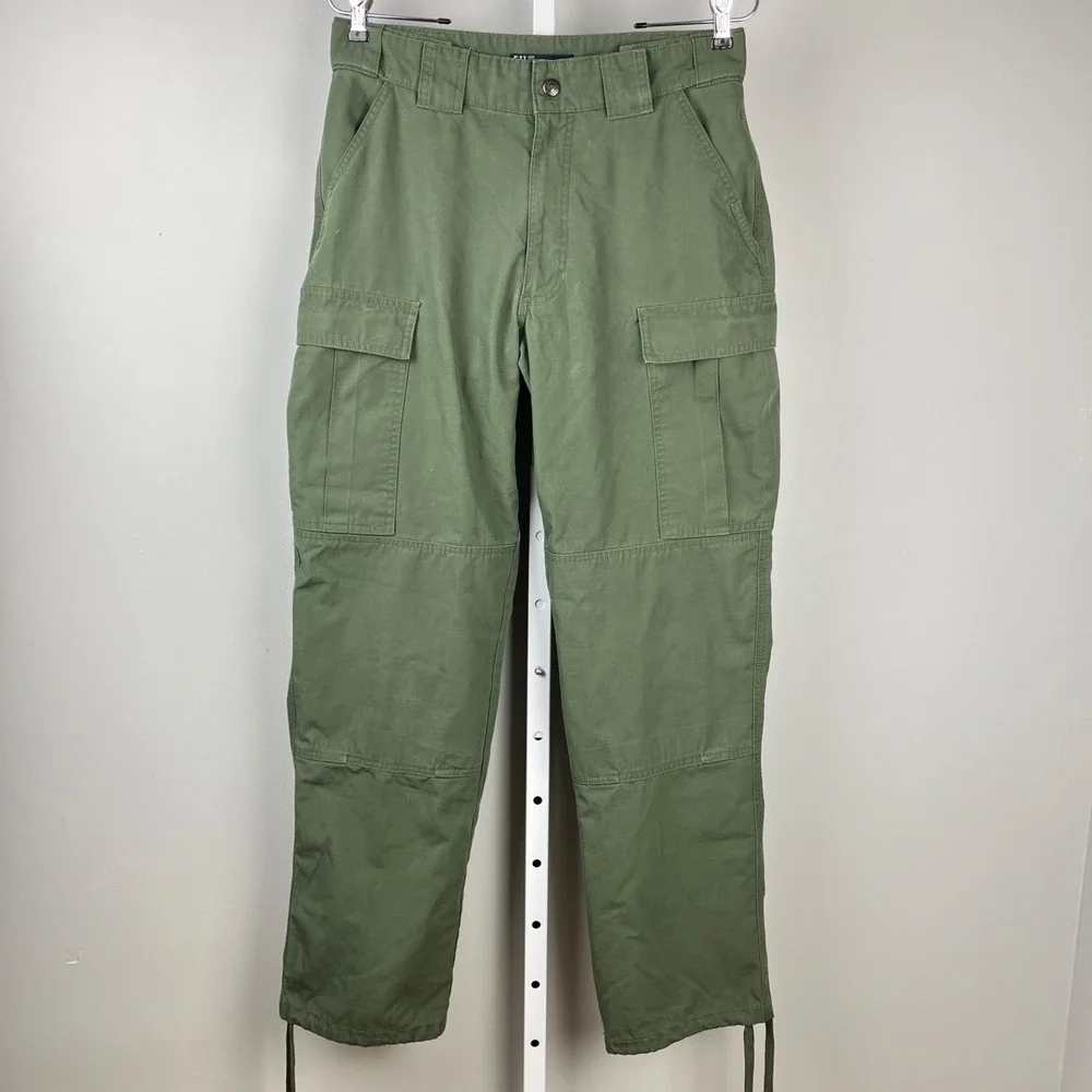 5.11 Tactical Taclite TDU Cargo Pants Mens M Relaxed Fit Olive Green Workwear‎